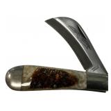 Parker Cut Eagle Brand Humpback Folding Knife