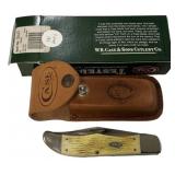 Case 6265SS HTR FLDG BRNT OAT Folding Knife