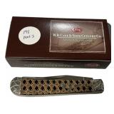 Case 2254SS Gold Celtic Trapper Two Blade Folding