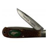 Camillus American Wildlife 10 2 Blade Folding Knif