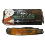 Bear and Son Cutlery Kodiak BRK654FP Trapper Foldi