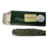 Case 6254SS Trapper Olive Green Folding Knife