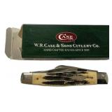 Case 6.5375 SS Stockman Bone Stag Folding Knife