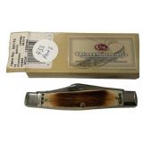 Case 6375CV Stockman Amber Folding Knife