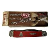 Case Christmas 4254 SS Red Trapper Folding Knife
