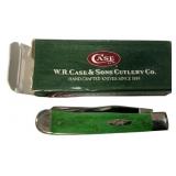 Case 6254 SSM Bright Green Module 3 Folding Knife