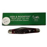 Hen and Rooster 3 blade Folding Knife
