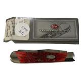 Case 6254SS Red Trapper Folding Knife
