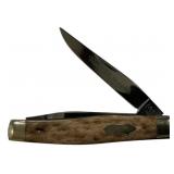 Frank Buster Fightn Roosters 2 Blade Folding Knife