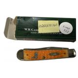 Case 6254SS Trapper Orange Folding Knife