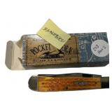 Case 6254SS Harvest Orange Trapper Folding Knife