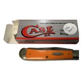 Case OR254 SS Orange Trapper Folding Knife