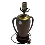 Lamp Trophy Stoneware 14"