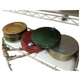 Large Collection of Lacquer Ware Chargers