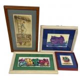 Four Childs Framed Prints