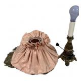 15" Metal Candle Stick Lamp