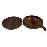 Wilson Workshop Walnut Bowl and Tray