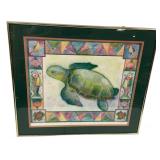 22"h., 24"w Signed Harriett Huss Canman watercol