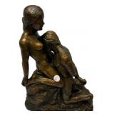 Chalkware reproduction of "The Eternal Idol" by