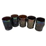 Imperial Glass Company purple Diamond Lace pattern