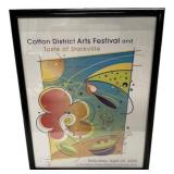 25"h., 19"w Cotton District Arts Festival