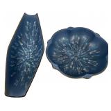 Mid-Century Modern ceramic console bowls