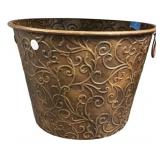 12"h., 17"dia Metal Bucket