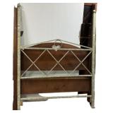 60" Queen Poster Metal Headboard