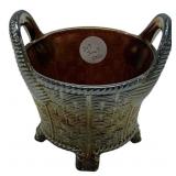 Northwood Lavender Carnival Bushel Basket 4 1/2"