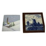 Italy and Delft Tiles