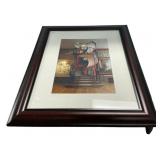 33"h., 27"w Signed La Musee Paris 86/250 Print
