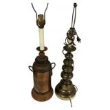Two Mid Century Style Lamps