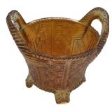 Carnival Northwood Marigold Bushel Basket 3 1/2"h