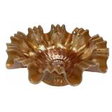 8 `/1" Carnival Dugan Opal Raindrops  Pedestal Bo