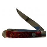 Queen Cut Yellowhorse 2 Blade Folding Knife