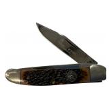 Queen Cut #9165 Stainless Folding Knife