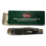 Case 6254SS Black Trapper Folding Knife
