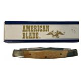 American Blade AB-24 Japan 2 Blade Folding Knife