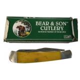 Bear and Son Amarillo Bone Folding Knife