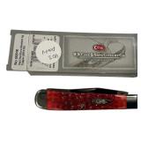 Case 6254SS Dark Red Bone Standard Jig Trapper