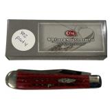 Case 6254SS Red Trapper Folding Knife