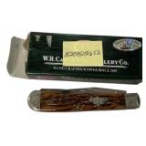 Case 6254 SS DR AMBER Trapper Folding Knife