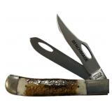Parker Cut Co. Bench made 2 Blade Folding Knife