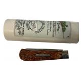 Tidioute Jug Bone Chestnut 180 Folding Knife