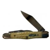 Case 6383 WH SS 2 Blade Folding Knife