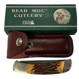 Bear MGC 662DS 4 1/2" Damascus Folding Knife