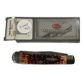 Case 6254SS Caramel Trapper Folding Knife