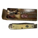 Case 6254 SS BRNT OAT Trapper Folding Knife