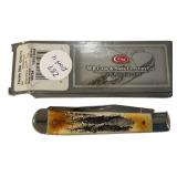 Case 6.5254 SS Bone Stag Trapper Folding Knife