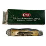 Case 5254 SS Stag Trapper Folding Knife
